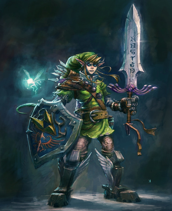 otlgaming:  ART OF KEN WONG Ken Wong’s take on video game characters ranges from