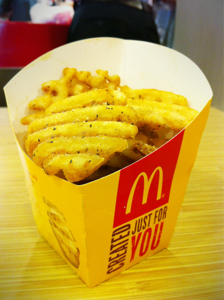 kenograph:  criss cut fries! ;) 