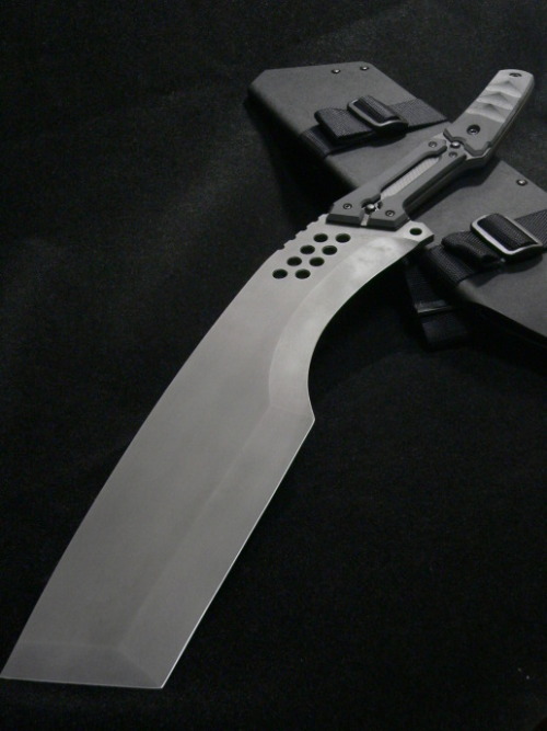 gunrunnerhell:  Custom knife - “Ki-Sen” 