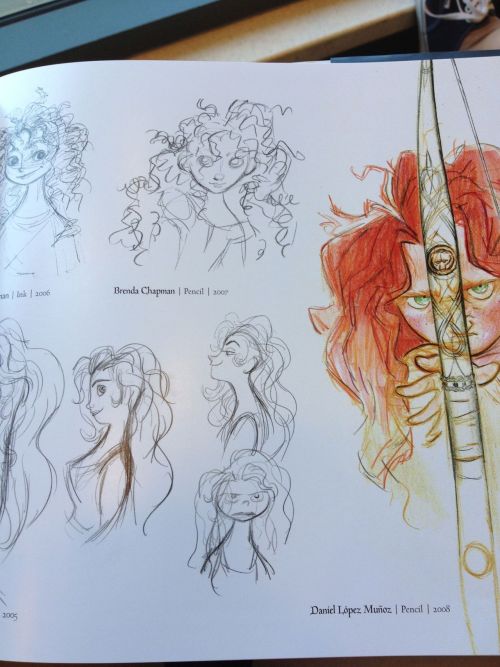 0fftoneverland:  Some concept art of Brave. (Part 1)  