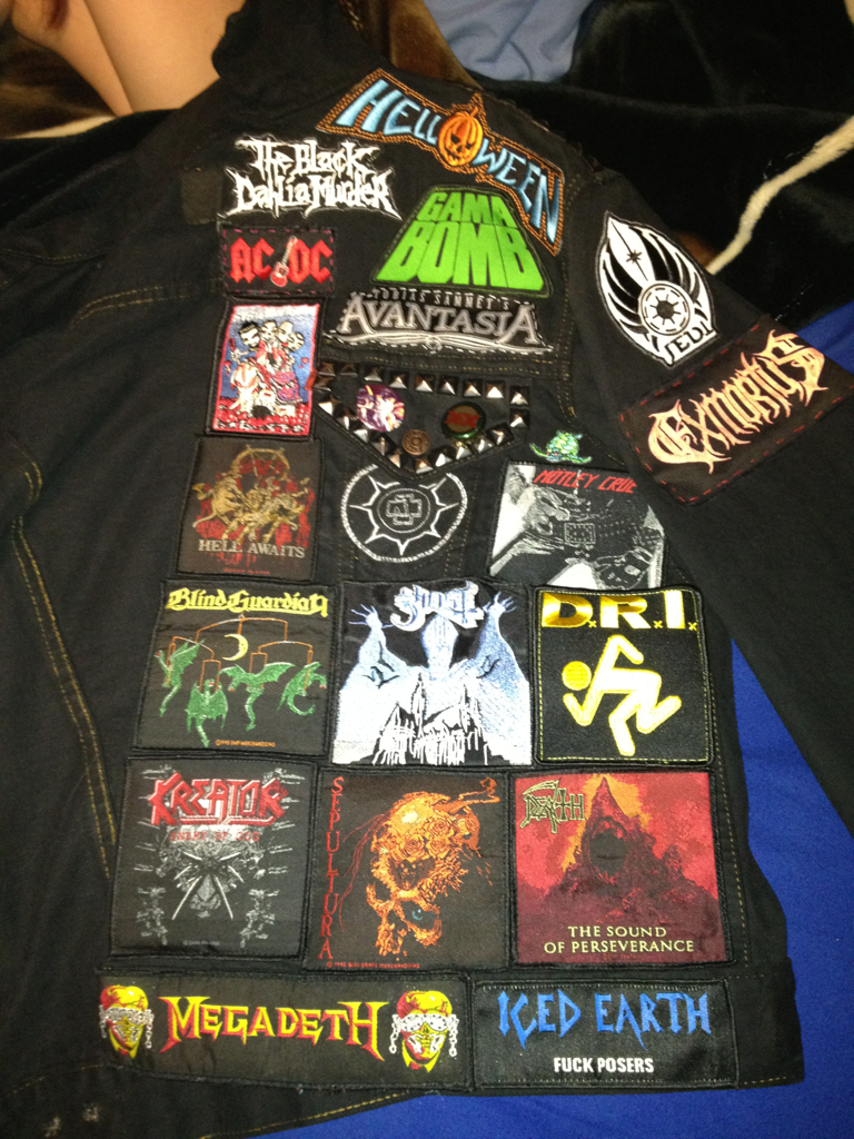 Left side done! Now to wait a month for my backpatch to arrive so I can finish this