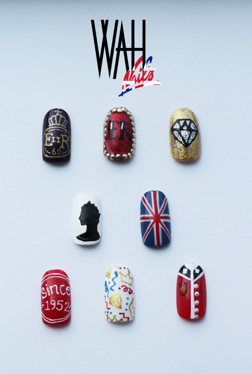 WAH NAILS JUBILEE SPECIAL EDITION!!!!!
In case you didn’t already know (where have you been!??!), it is The Queen’s Diamond Jubilee celebrations this weekend in London town! WAH Nails are celebrating the 60 years of the Queen’s reign with our very...