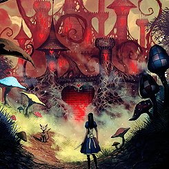 winhill:  lovely video game art ✿ alice: madness returns  My girlfriend loves this,