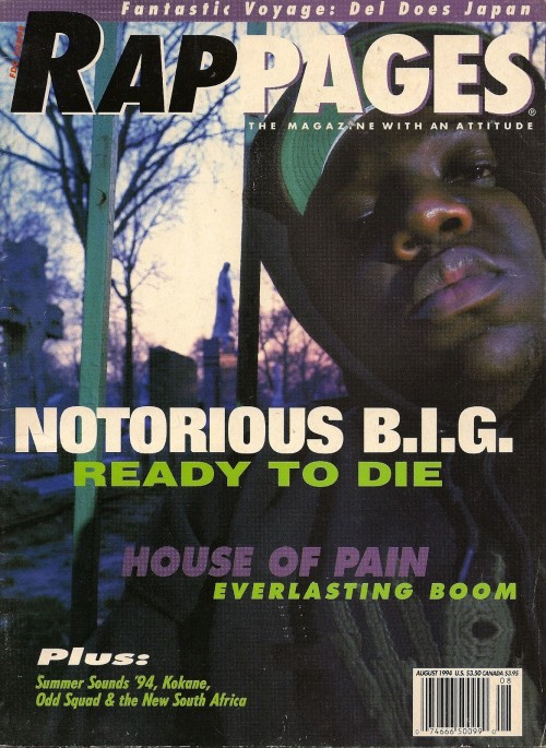 Porn Notorious B.I.G. - Rap Pages - August, 1994 photos