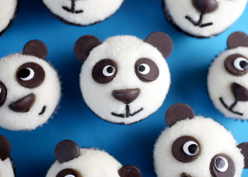 classymissmolassy: Panda Cupcakes: How-to &amp; Recipe.