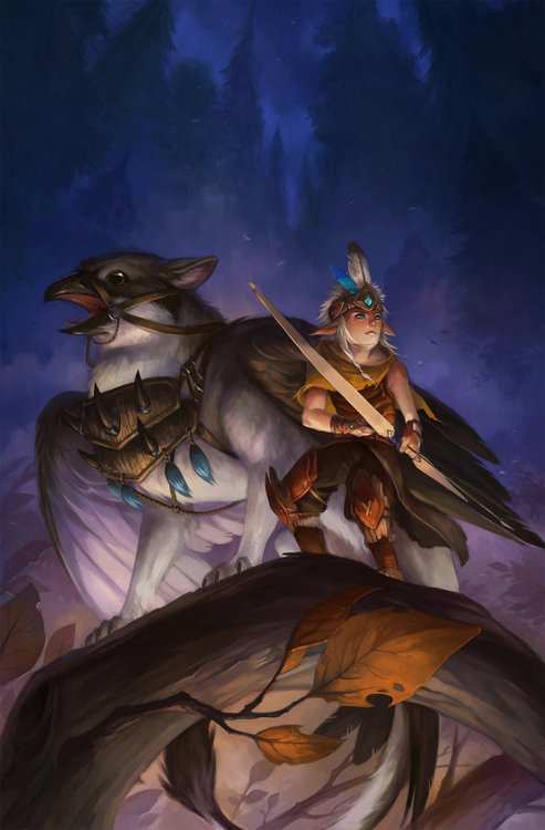 hellyeahgryphons:  Little Warriors by sandara