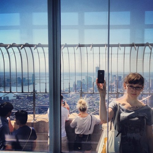 #yeahgirlyeah (Taken with Instagram at Empire State Building 86th Floor Observatory)