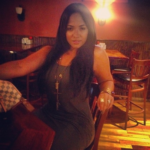 stephsdope:  Having drinks #Early at coconut palm in the BX 😘 (Taken with instagram) 