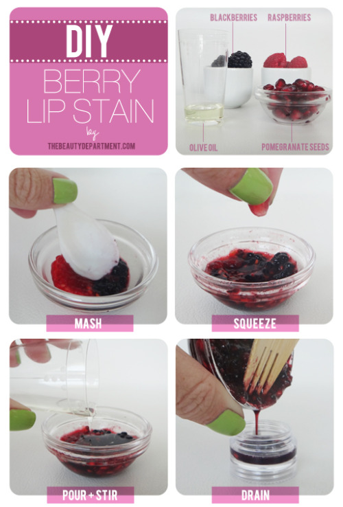 DIY Natural Lip Stain Tutorial. Photos by Amy Nadine, Graphic Design by Eunice Chun. Beyond easy tut