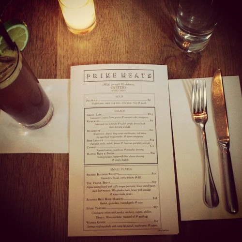 #solodining (Taken with Instagram at Prime Meats)