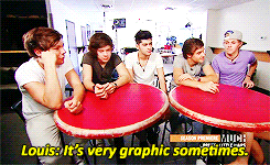 doncasters:  One Direction on fanfictions being written about them 