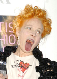 misandryismight:redheaded crushes: Vivienne Westwood (12/?)