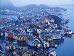 travelthisworld:  Alesund, Norway 