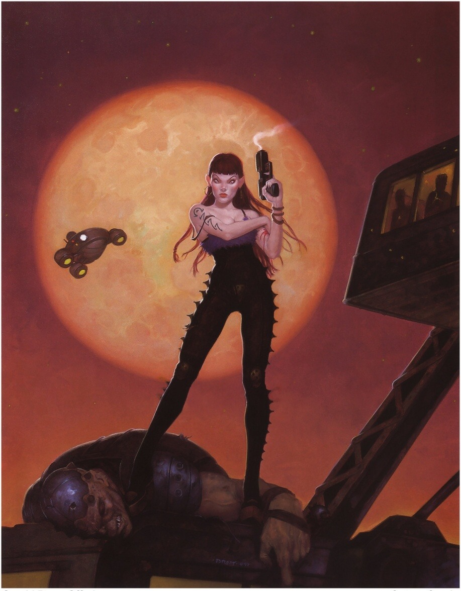 vitazur:  Gerald Brom - Cotton Candy 