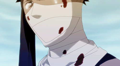 misatofanclub:   Kid…Don’t say anymore. Haku was…he was hurting inside for you while he battled you guys too. I know, he was too kind. I’m glad we could fight you in the end. Yes, kid, it’s as you say. Shinobi are human too, maybe it’s impossible