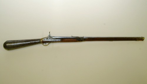 .46 Caliber Girodoni Air RifleThis peculiar rifle was used by the Austrian Army from 1780 to 1815 an