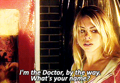 doctorwho:  What’s your name?  