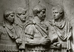 ancientart:  Detail from Trajan’s Column, 113 AD 