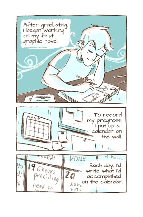 stephenmccranie: A comic I drew on fighting procrastination. www.doodlealley.com