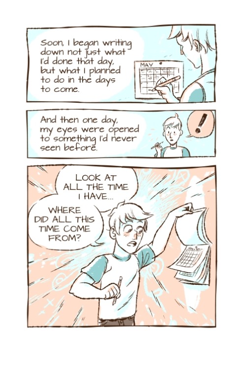 stephenmccranie: A comic I drew on fighting procrastination. www.doodlealley.com