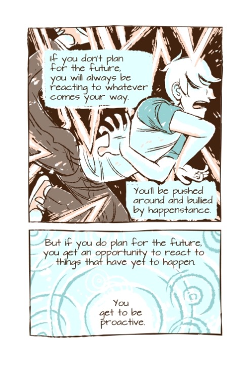 stephenmccranie: A comic I drew on fighting procrastination. www.doodlealley.com