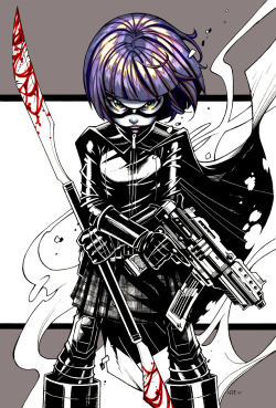 lulubonanza:  HitGirl by *olivernome