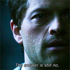 —you come near Sam Winchester, and I’ll kill you.     