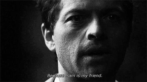 —you come near Sam Winchester, and I’ll kill you.     