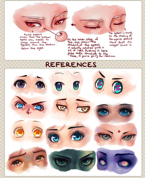 Semi realistic anime eyes  Artists For Artists Amino