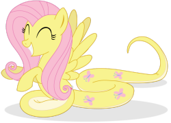 cocoa-bean-loves-fluttershy:  Lamia Fluttershy