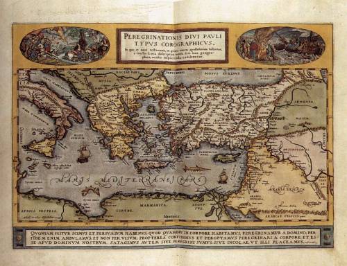 centuriespast: ORTELIUS, Abraham (b. 1528, Antwerpen, d. 1598, Antwerpen) Image of the Pilgrimage of