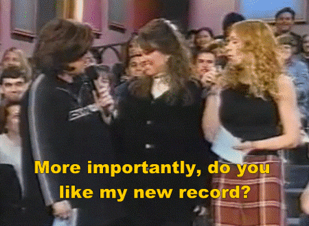 thiskitten:Madonna on The Rosie O’Donnell Show in 1998