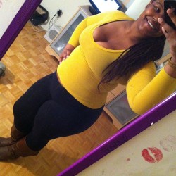 prettyplussize:  yellow makes me happy.