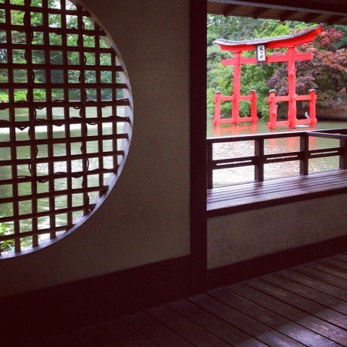 There’s no one here today and it is awesome. (Taken with Instagram at Japanese Hill-and-Pond G