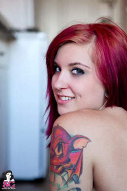 fuckyeah-suicide-girls:  Smurfasaur Suicide Click here for more Suicide Girls