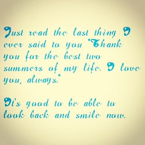 Life goes on. #dating #lost #lifegoeson #love #summer #read  (Taken with instagram)