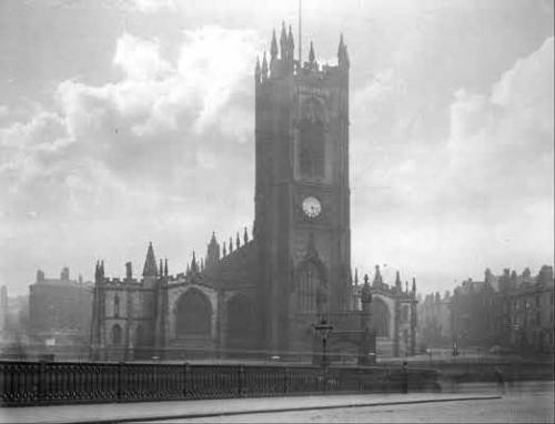 Manchester Cathedral, 1900