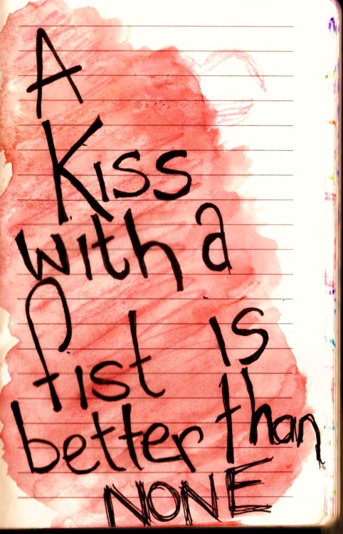 kiss with a first