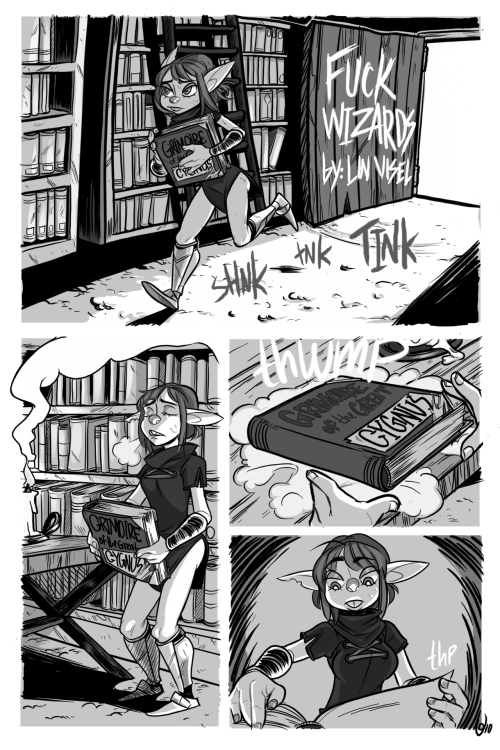 Hey since smutt peddler did so well I thought I&rsquo;d post the few pages I finished before I had t