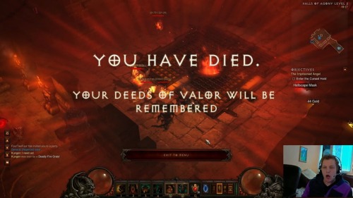 durl:  so kungen died earlier today on hardcore. 175 hours gone. GG 
