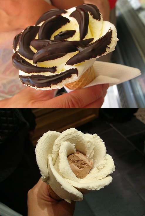 thecakebar:  Ice Cream Roses I think I know how to do this… must try it out. It’s