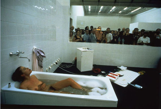 Elke Krystufek 'Satisfaction', 1994 -