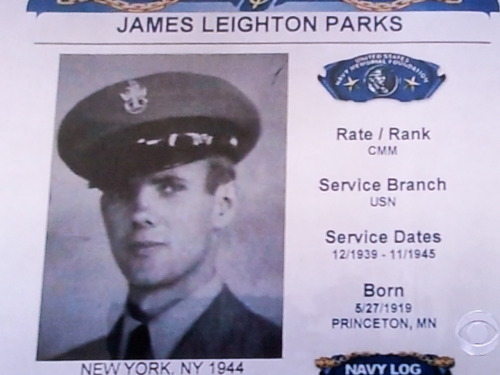 militarymom:militarymom:VETERANS REMEMBERED FlagVeteran James Leighton Parks has made it his mission