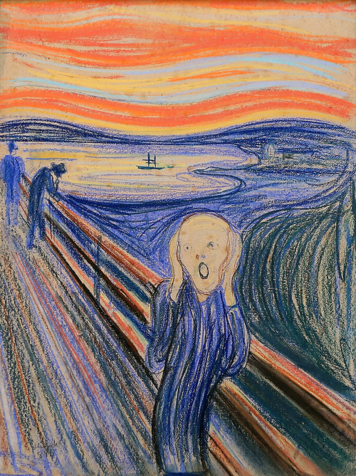 A pastel version of “The Scream” by Edvard Munch fetched nearly $120 million from an ano