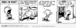 funsubstancecom:  Classic Calvin & Hobbs