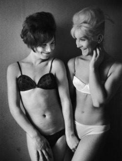  trans women couples from the 1960’s. -photographed by Christer Strömholm 