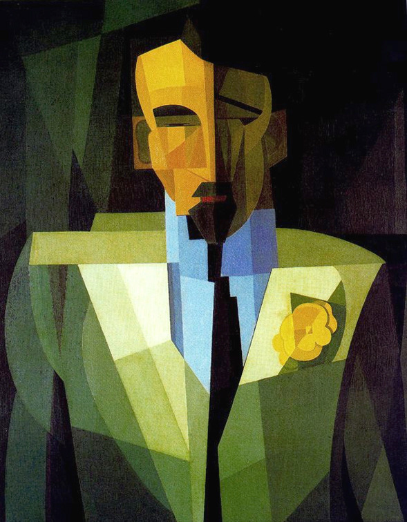 blastedheath:  midcenturia: Emilio Pettorutti (Argentinian, 1892-1971) El Hombre