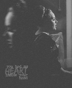 stateofgraces:  You had my heart inside your handbut you played it to the beat. 