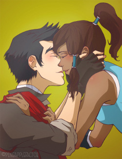 sassy-gay-pabu:  Mako+Korra by ~pineapplefactor