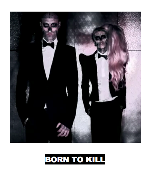 work-it-black-jesus:  These 8 images are from Gaga’s tumblr amenfashion.tumblr.com